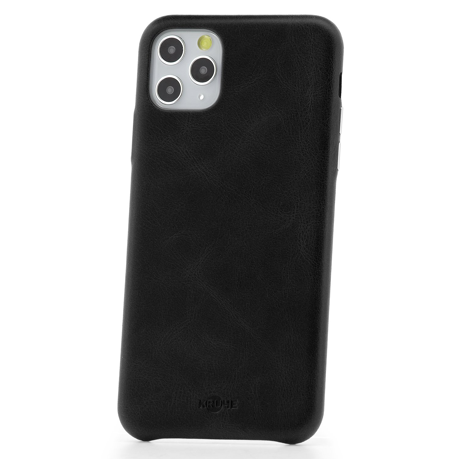 фото Чехол apple iphone 11 pro kruche ixsmaxl e02 leather black кruче