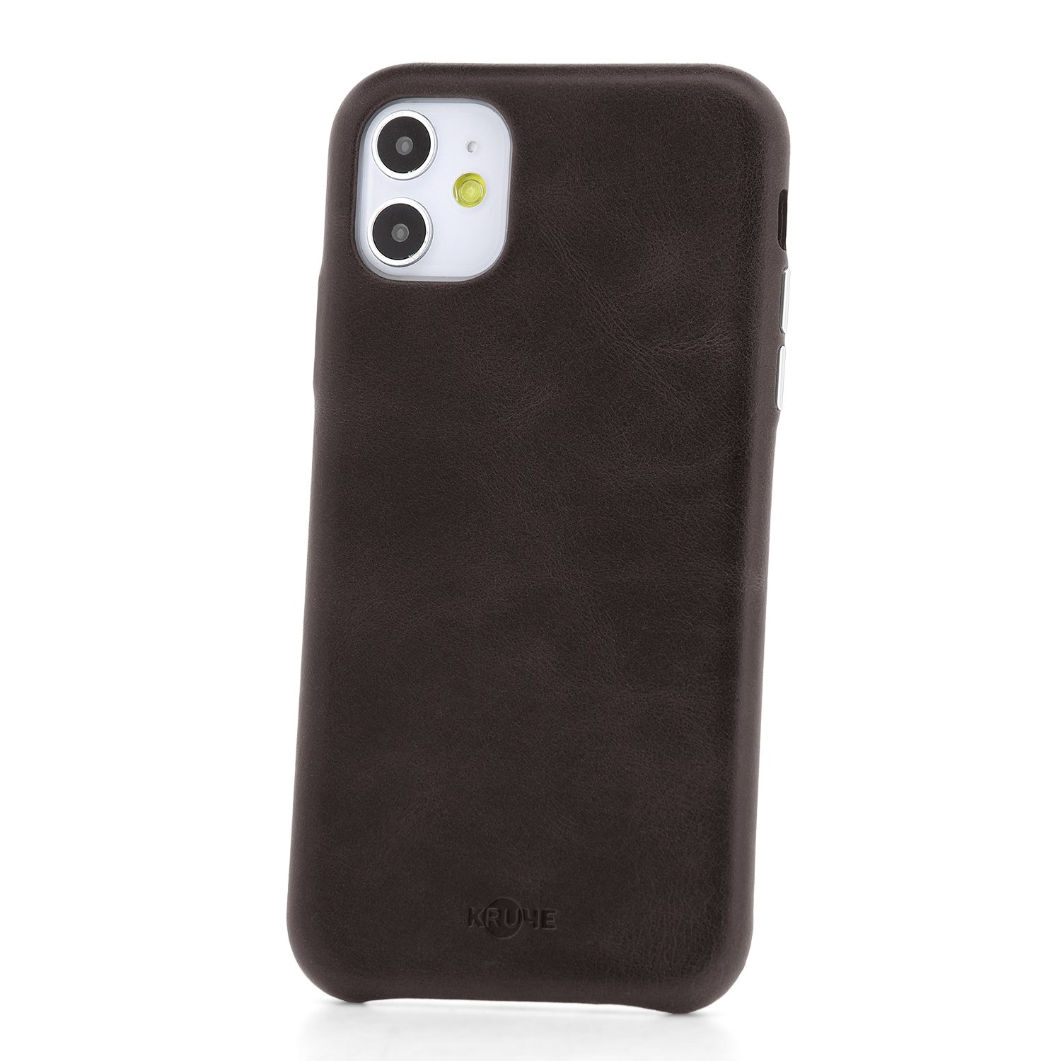 

Чехол для Apple iPhone 11 IXSMAXL E02 КRUЧЕ Leather Dark Brown, IXSMAXL E02 Leather