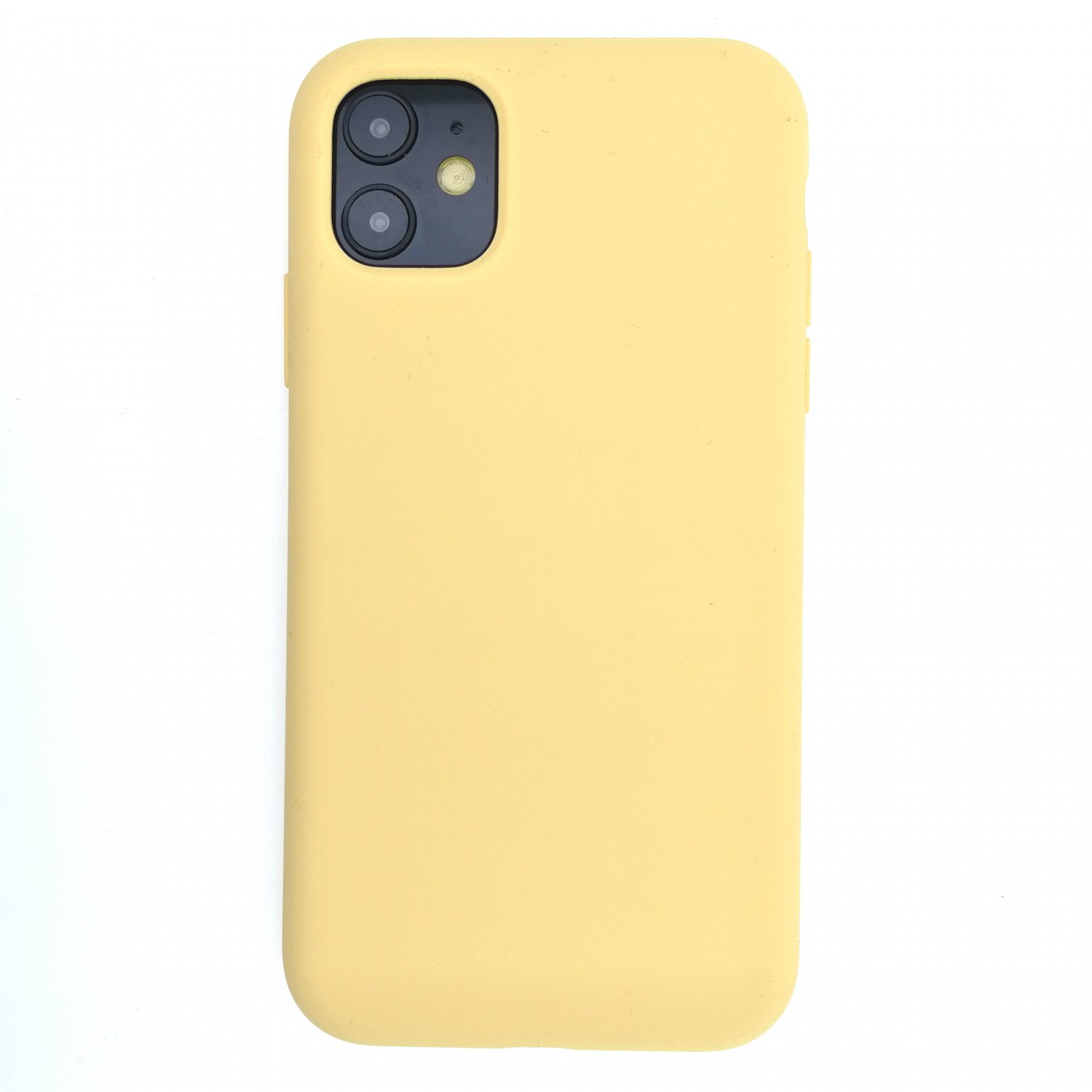 фото Чехол для apple iphone 11 кruче silicone light yellow