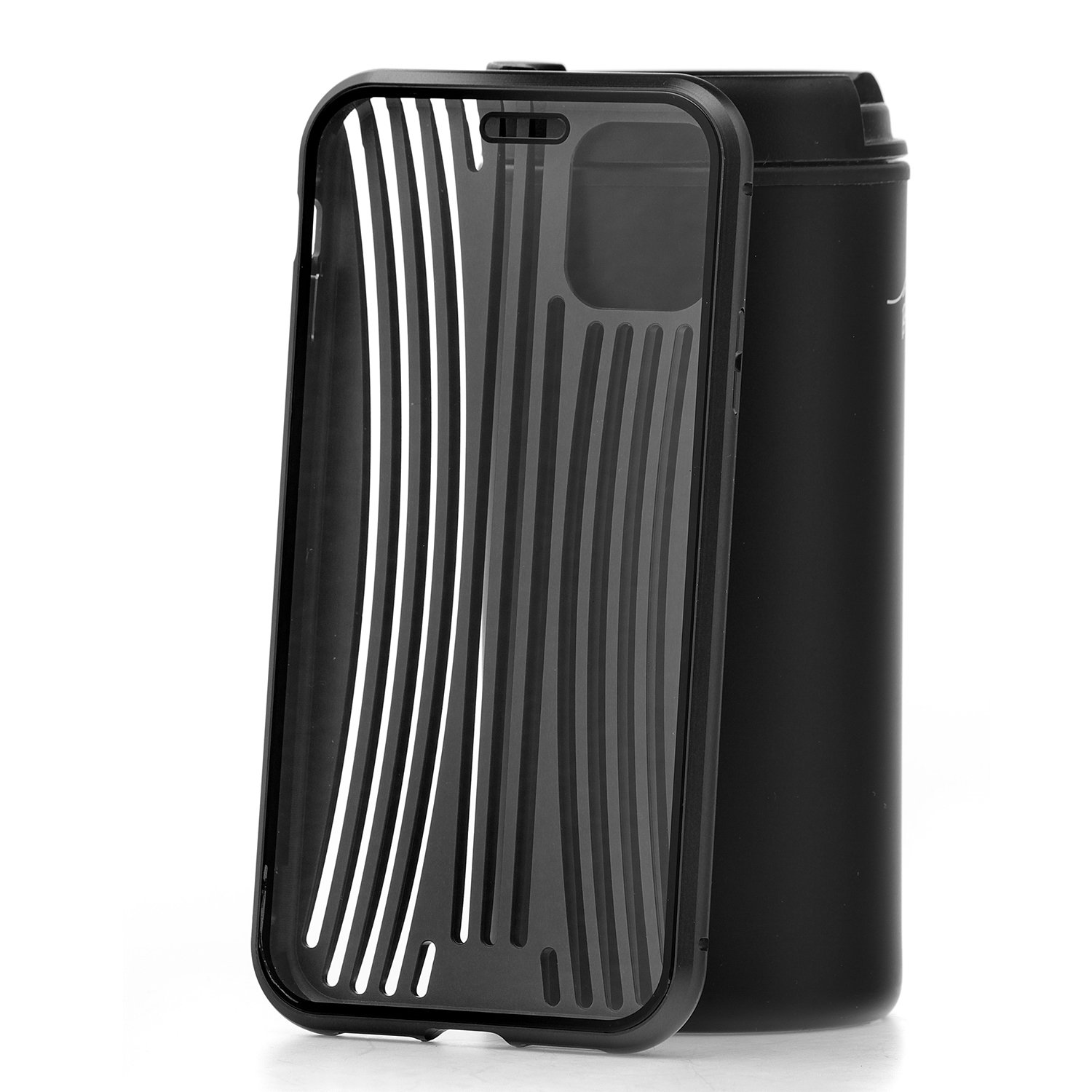 фото Чехол для apple iphone 11 metal suitcase black кruче