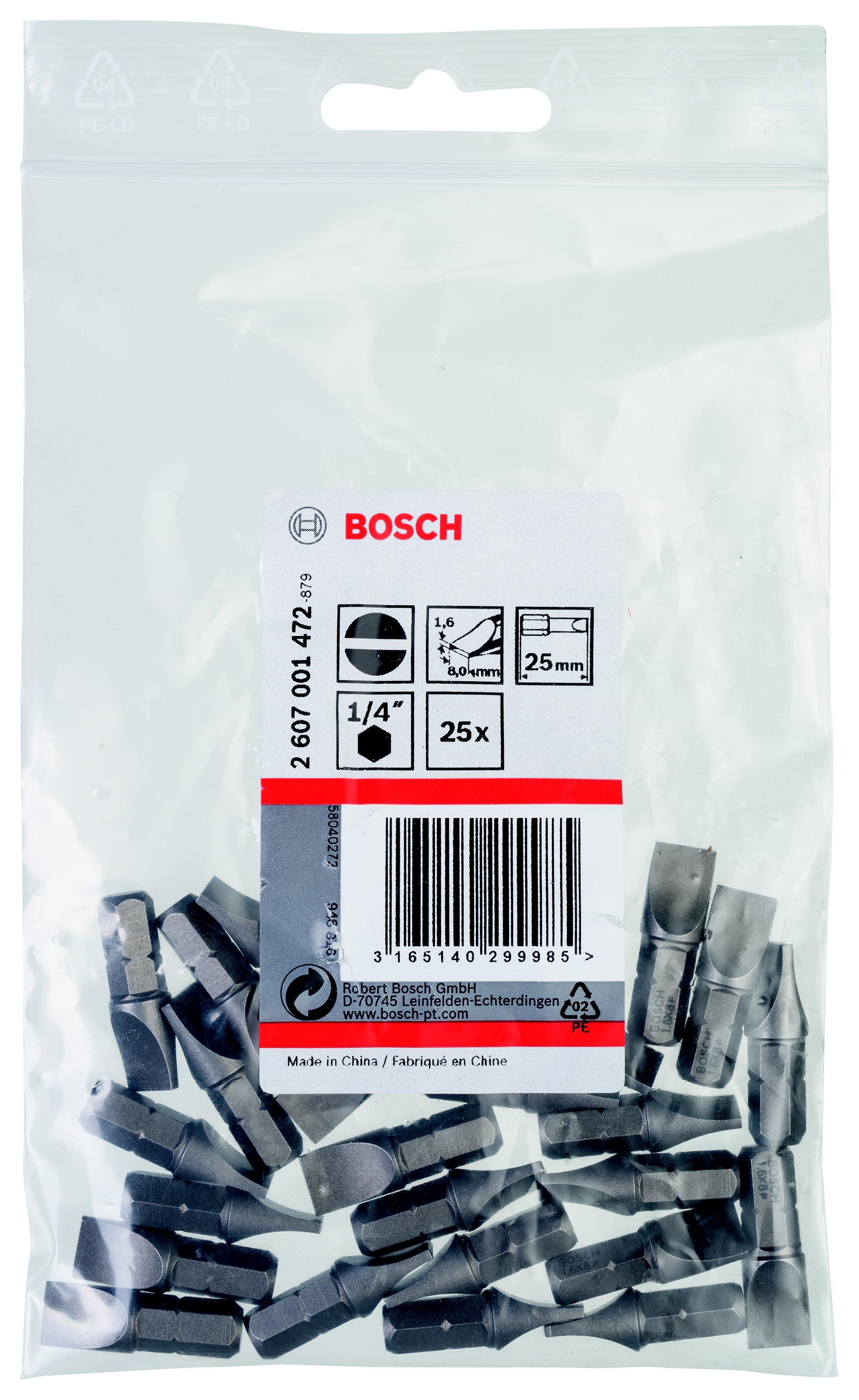 фото Набор бит bosch 2.607.001.472