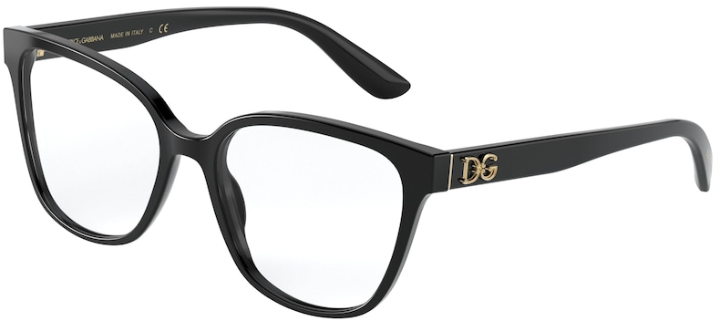 

Оправа для очков женская DOLCE&GABBANA 0DG3321 / 54 501, черный, 0DG3321 / 54 501