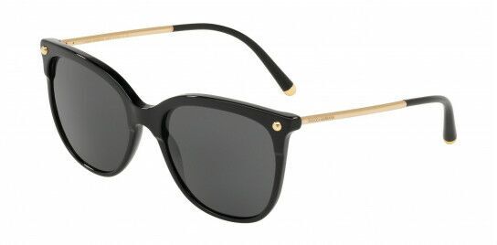 

Солнцезащитные очки женские DOLCE&GABBANA 0DG4333 / 55 501/87, черный, 0DG4333 / 55 501/87