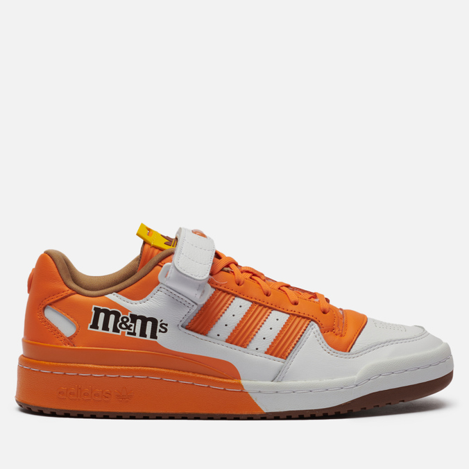 фото Кроссовки мужские adidas originals x m&m's forum 84 low оранжевые 45.5 eu