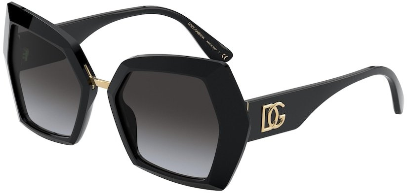 

Солнцезащитные очки женские DOLCE&GABBANA 0DG4377 / 54 501/8G, черный, 0DG4377 / 54 501/8G
