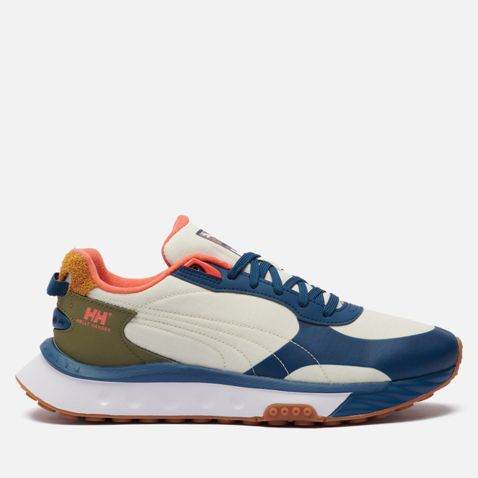 фото Кроссовки puma x helly hansen wild rider синие 43 eu