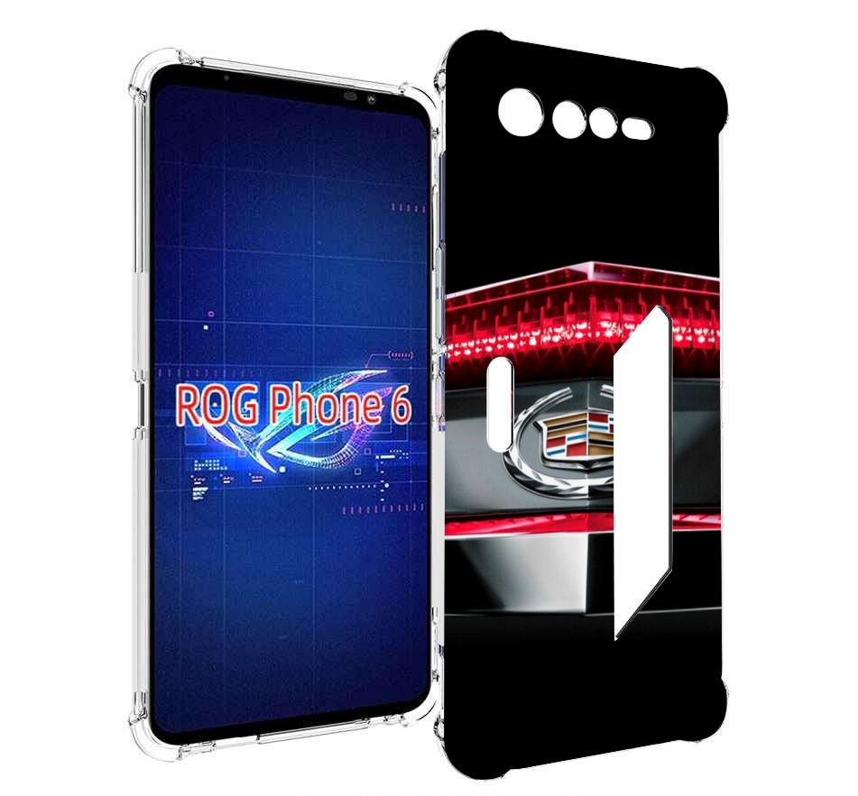 

Чехол MyPads cadillac-1 мусжкой для Asus ROG Phone 6, Прозрачный, Tocco