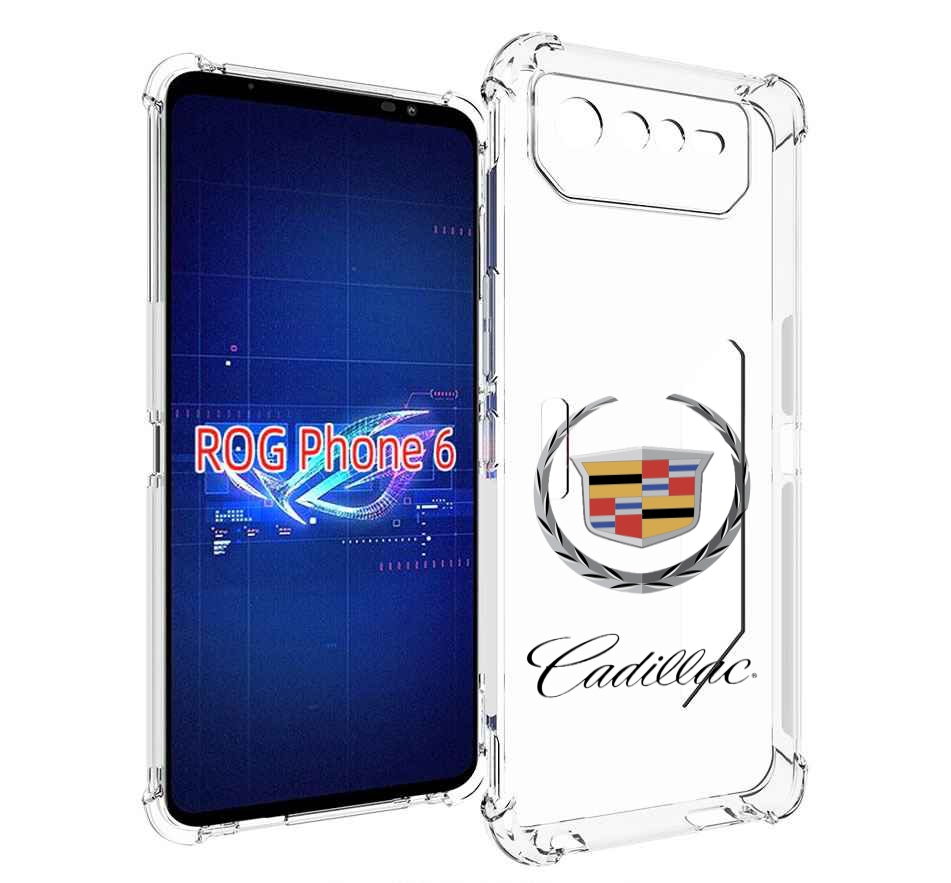 

Чехол MyPads cadillac-4 мужской для Asus ROG Phone 6, Прозрачный, Tocco
