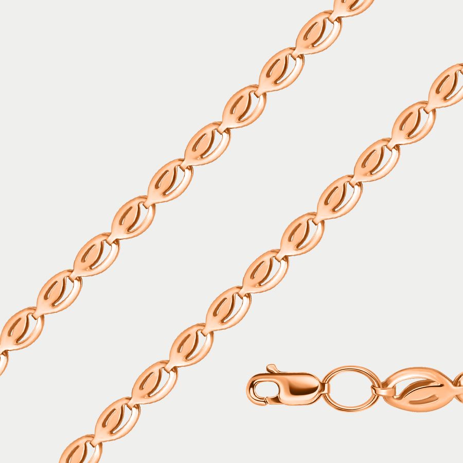

Цепочка из золота 45 см GOLD CENTER ЦШ017, Золотистый, ЦШ017