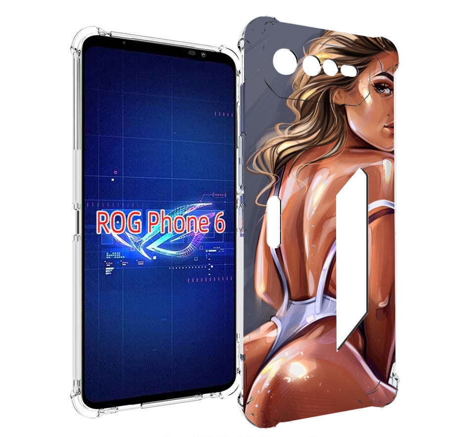 

Чехол MyPads craigos-art для Asus ROG Phone 6, Прозрачный, Tocco