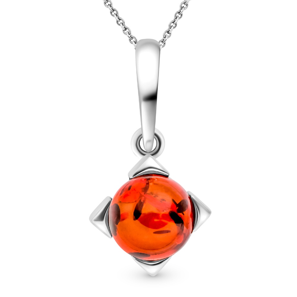 

Кулон из серебра с янтарем 585Gold 703006151, 703006151