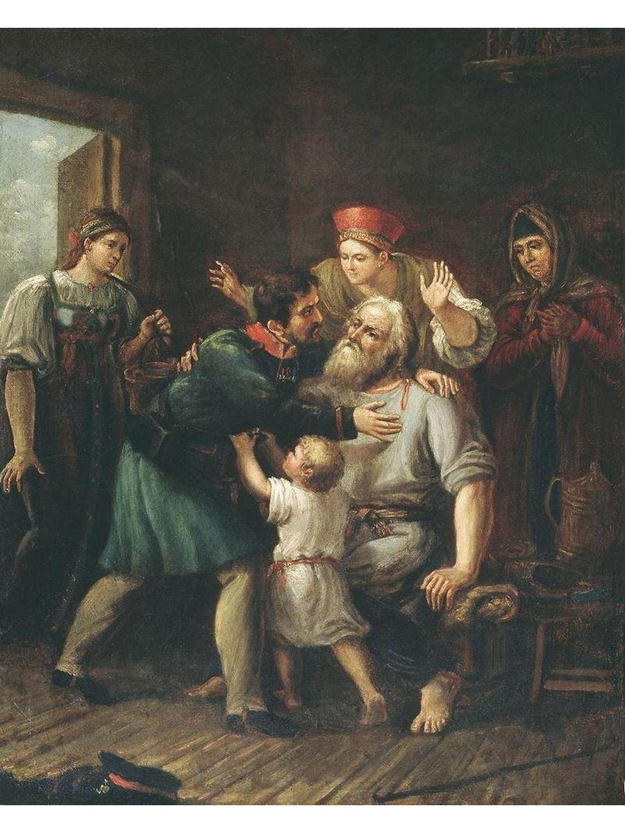 

Постер DRABS A2 Лучанинов И.В. Возвращение ратника в свое семейство