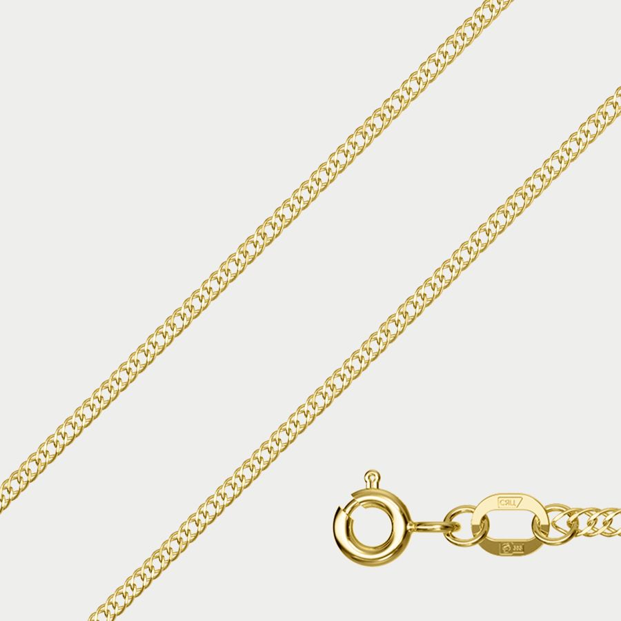 

Цепочка из золота 45 см GOLD CENTER НЦ 15-076 0.30, Золотистый, НЦ 15-076 0.30