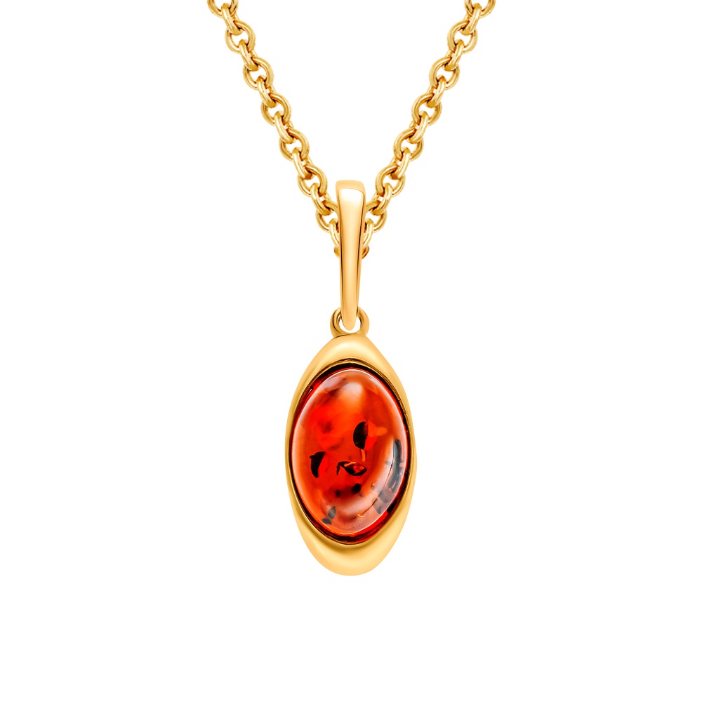 

Кулон из серебра с янтарем 585Gold 703006159, 703006159