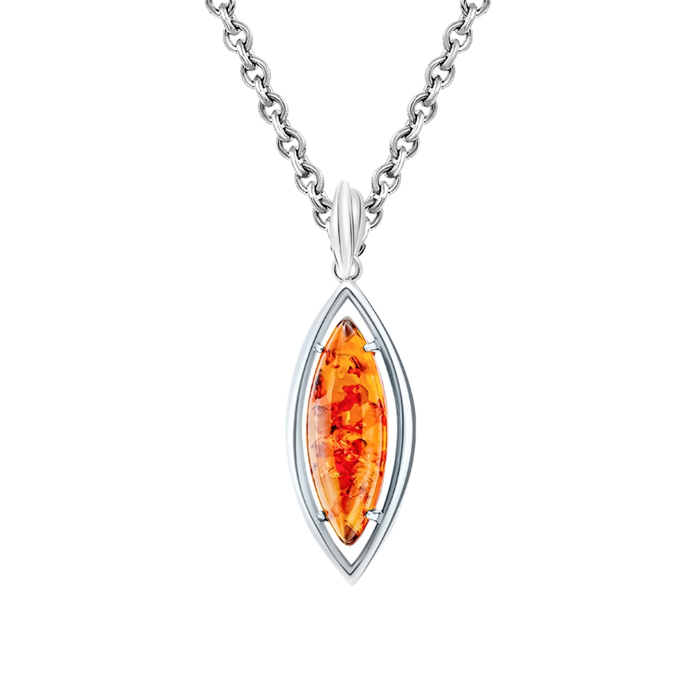 

Кулон из серебра с янтарем 585Gold 703006181, 703006181