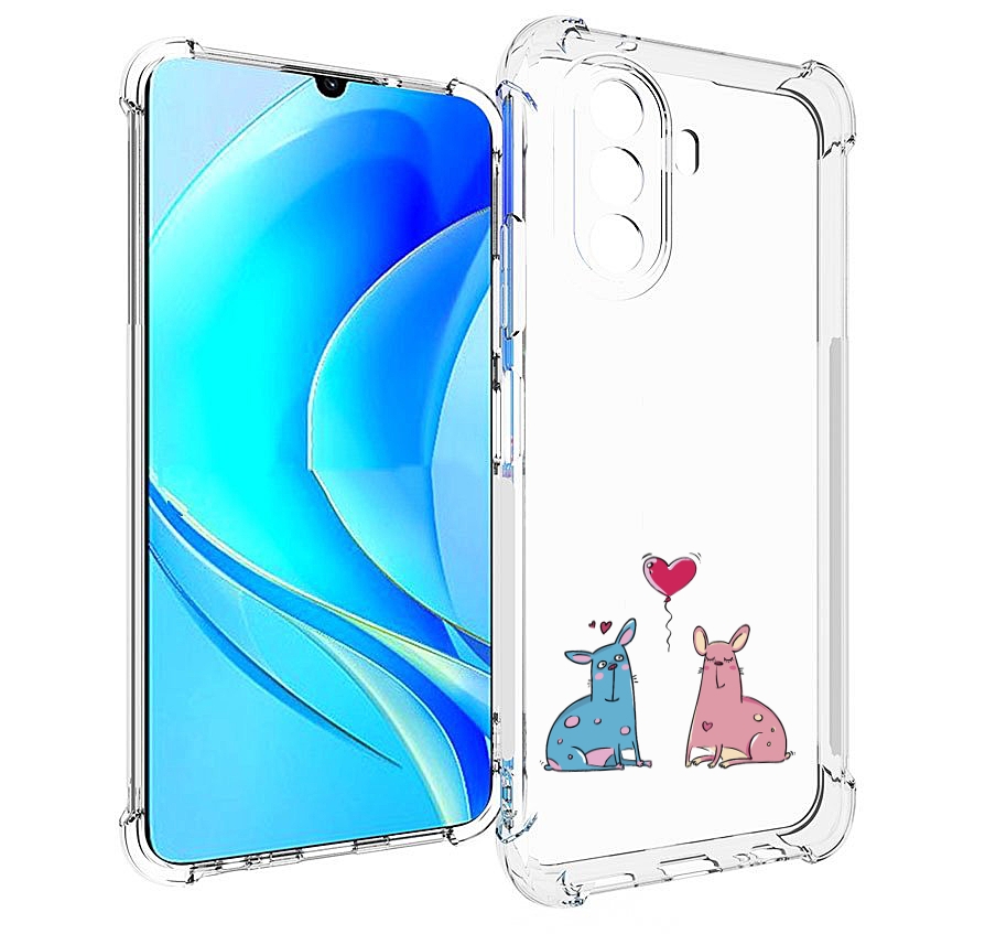 

Чехол MyPads Лама любовь для Huawei Nova Y70 / Nova Y70 Plus (MGA-LX9N) / Huawei Enjoy 50, Прозрачный, Tocco