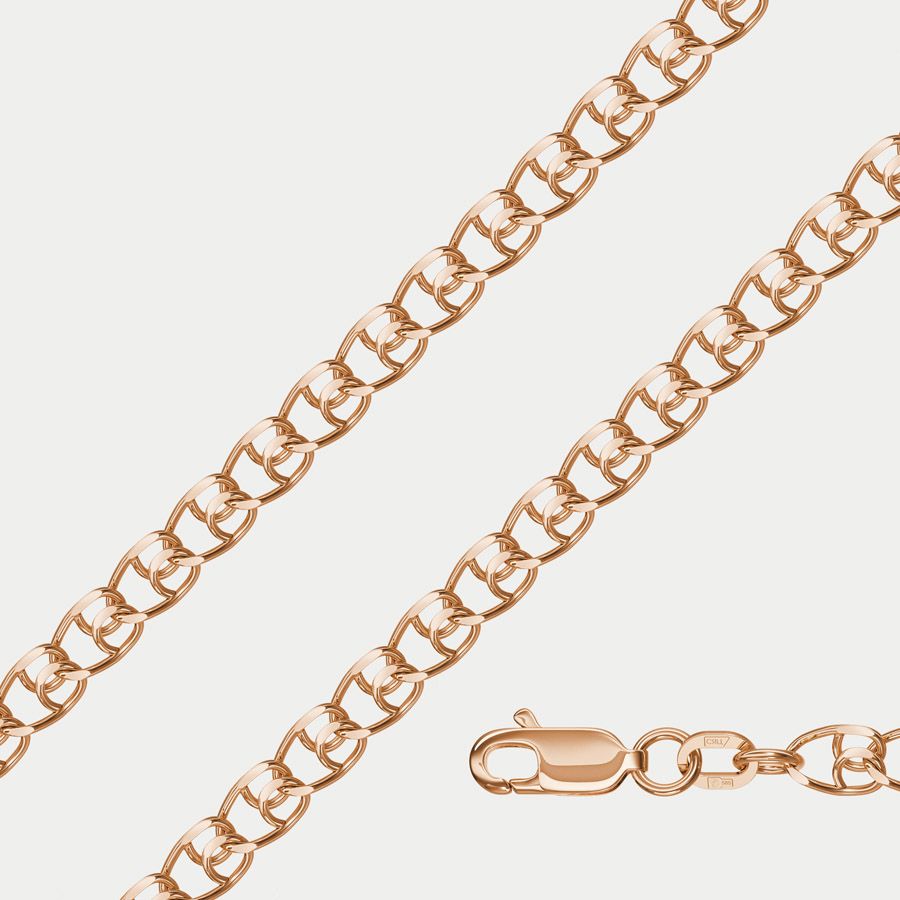 

Цепочка из золота 45 см GOLD CENTER НЦ 12-087ПГ 0.60, Золотистый, НЦ 12-087ПГ 0.60