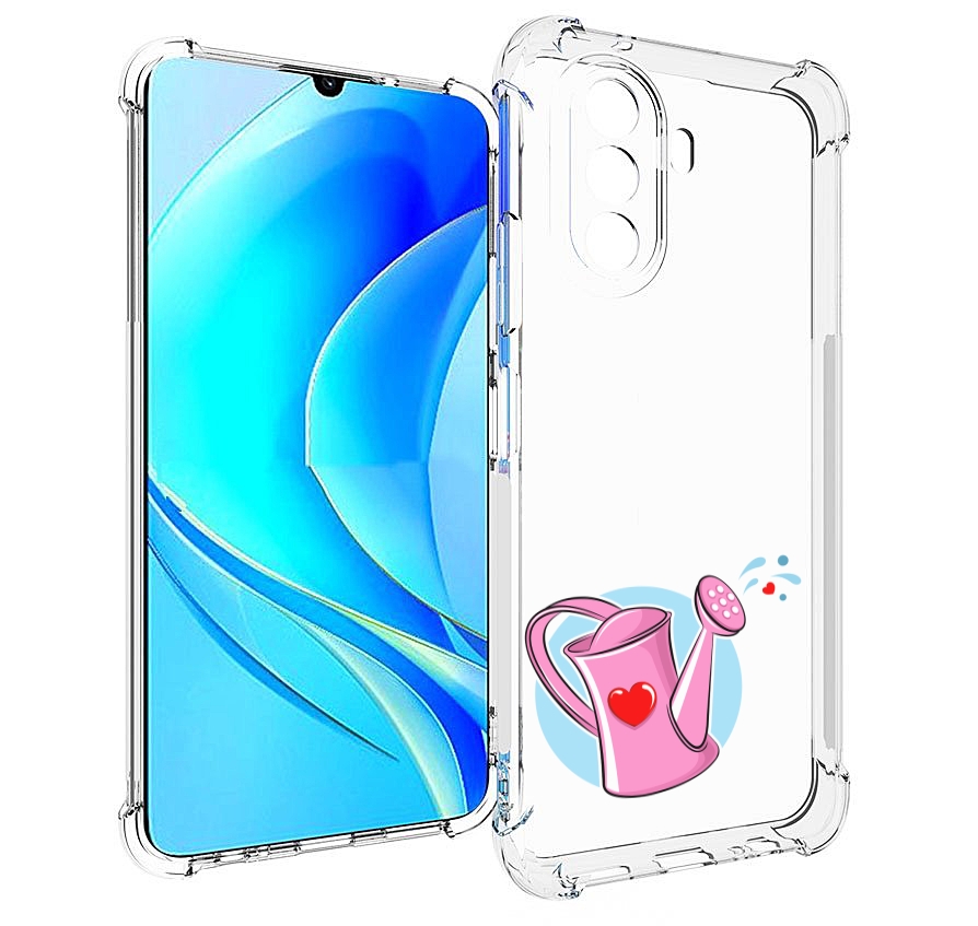 

Чехол MyPads Лейка любви 14 февраля для Huawei Nova Y70 / Nova Y70 Plus (MGA-LX9N), Прозрачный, Tocco