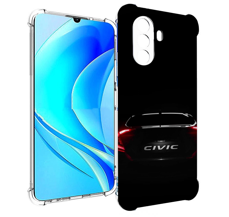 

Чехол MyPads honda 2 для Huawei Nova Y70 / Nova Y70 Plus (MGA-LX9N), Прозрачный, Tocco