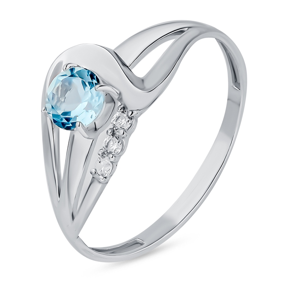 

Кольцо из серебра р. , 585Gold 701011042, топаз, 701011042