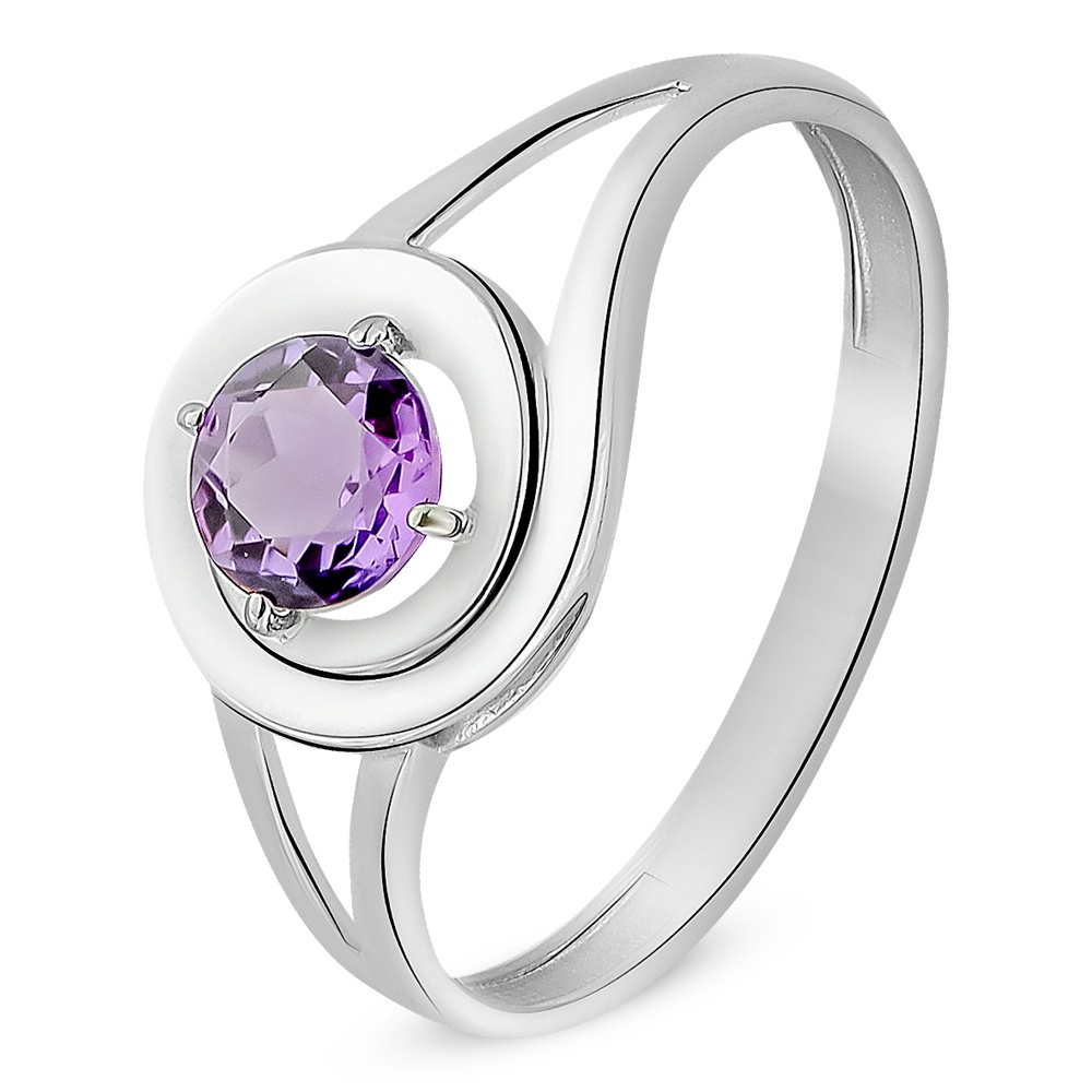 

Кольцо из серебра с аметистом р.  585Gold 701011240, 701011240
