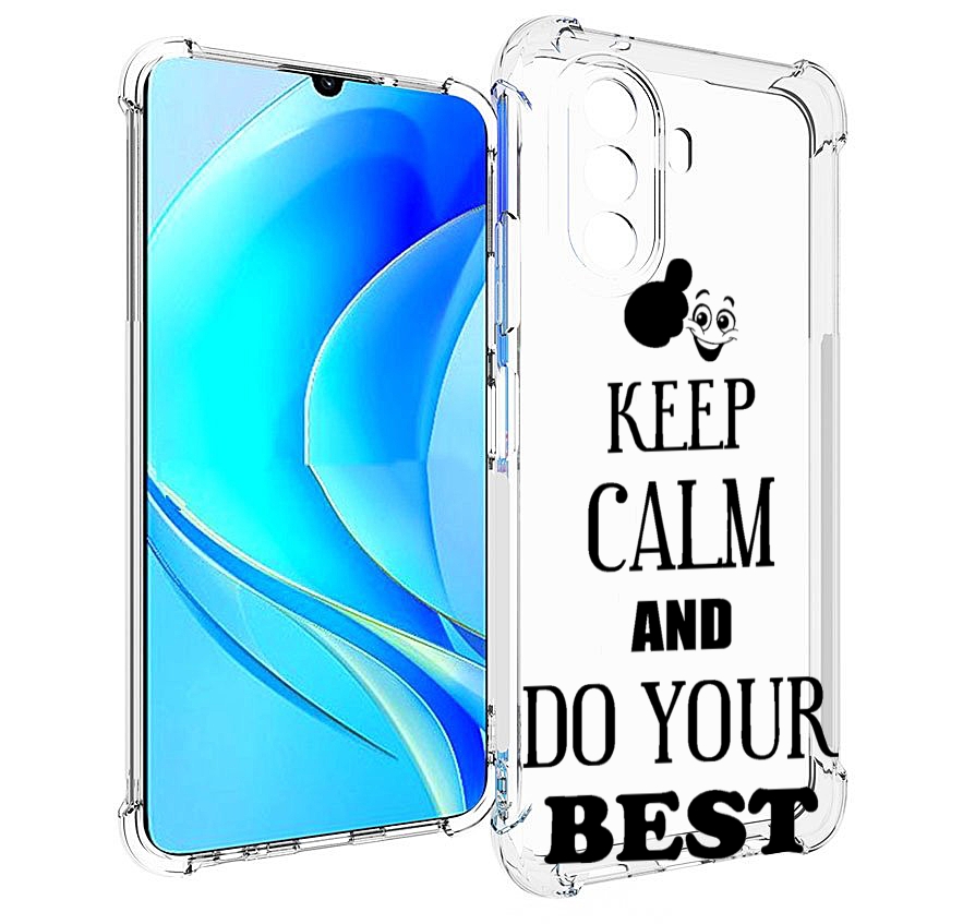 

Чехол MyPads keep-calm-and для Huawei Nova Y70 / Nova Y70 Plus (MGA-LX9N), Прозрачный, Tocco