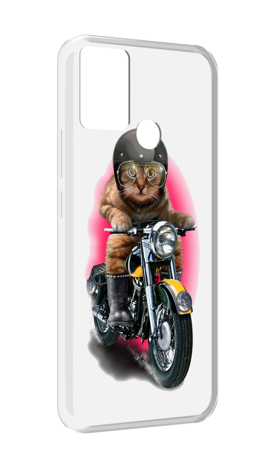 

Чехол MyPads мото-кот для Infinix Hot 11 Play, Прозрачный, Tocco