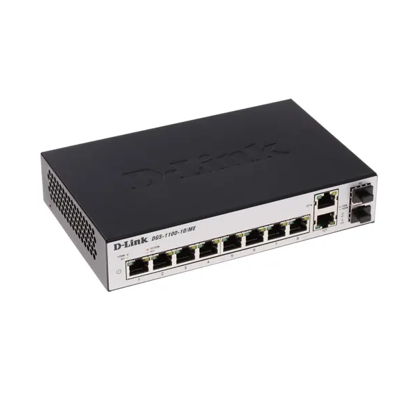 Коммутатор D-Link DGS-1100-10/ME/A2A 980774 черный