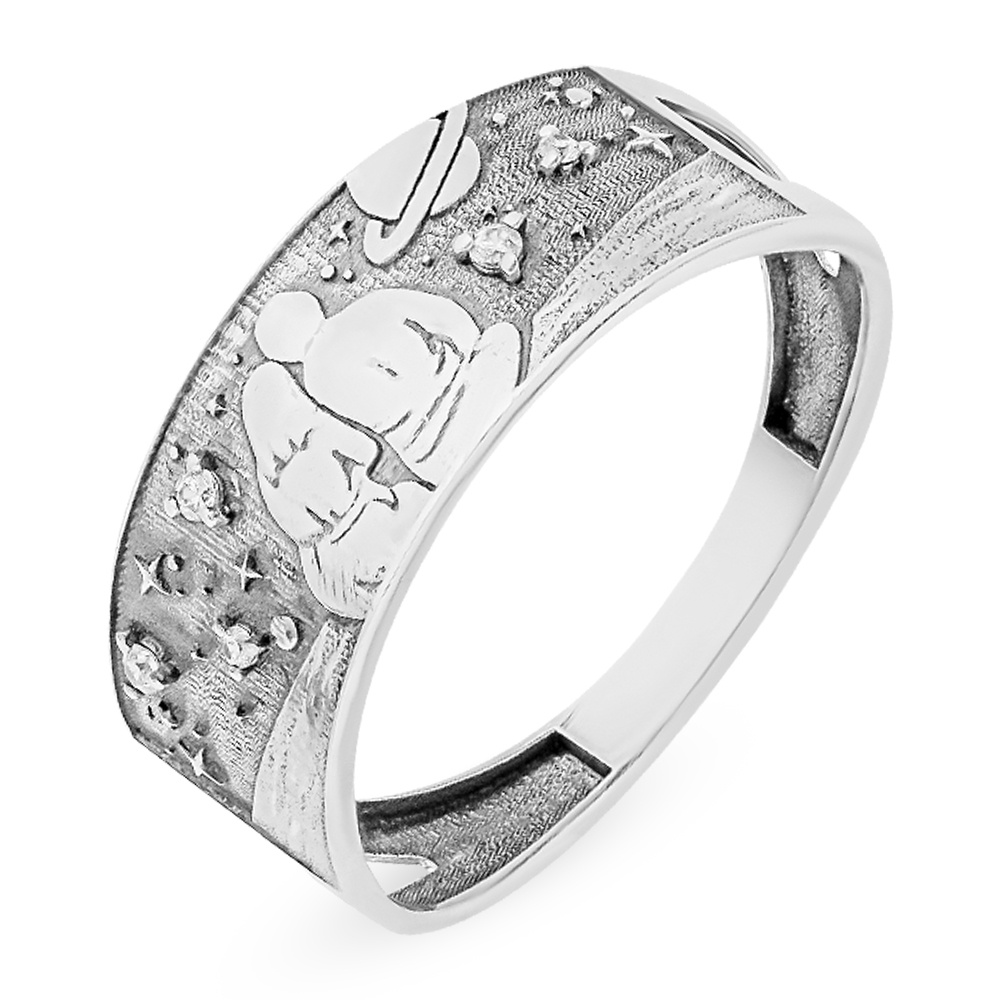

Кольцо из серебра с фианитом р. , 585Gold 701011151, 701011151