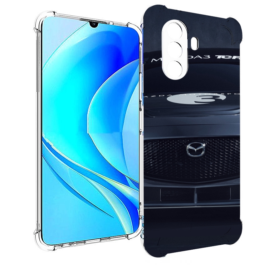 

Чехол MyPads mazda 3 для Huawei Nova Y70 / Nova Y70 Plus (MGA-LX9N), Прозрачный, Tocco