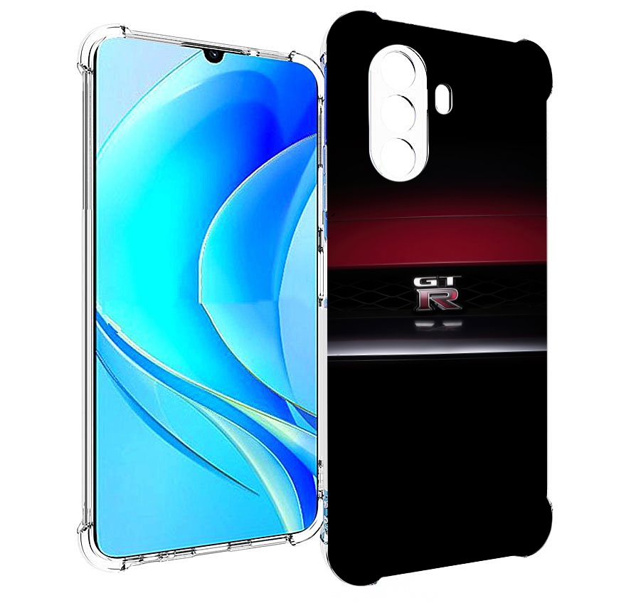 

Чехол MyPads nissan 1 мужской для Huawei Nova Y70 / Nova Y70 Plus (MGA-LX9N), Прозрачный, Tocco