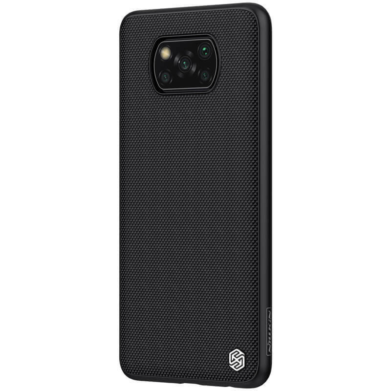 фото Чехол nillkin textured для xiaomi poco x3 nfc / x3 pro (черный)