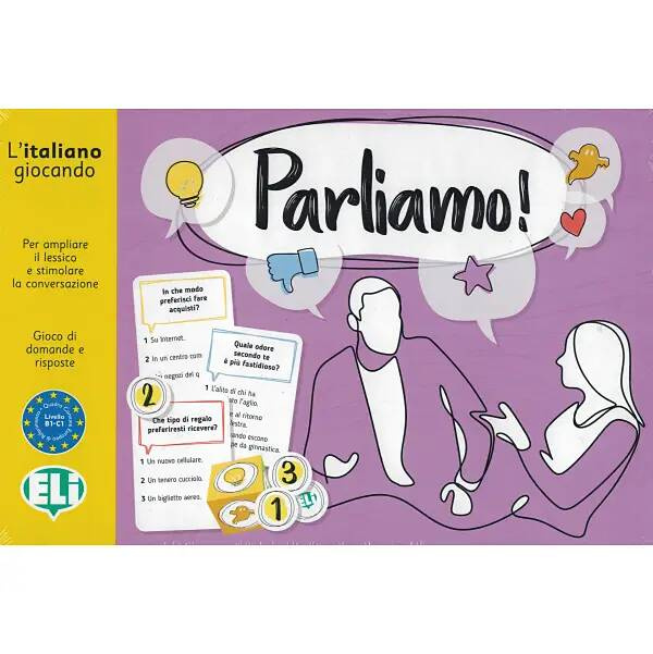 Книга ELI Language Games Parliamo 1575₽