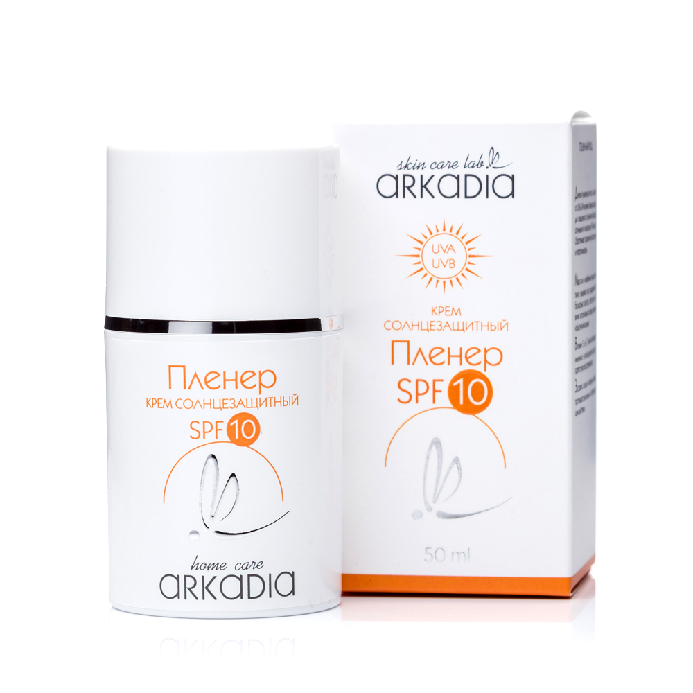 Солнцезащитный дневной увлажняющий крем ARKADIA Пленер SPF10 для всех типов кожи 50 мл
