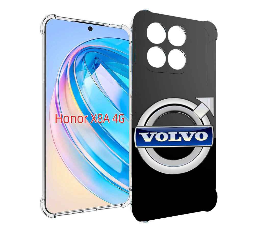 

Чехол MyPads volco вольво 2 мужской для Honor X8a, Tocco