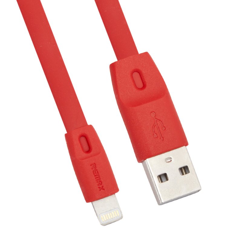 фото Кабель usb remax full speed rc-001i apple 8 pin; red