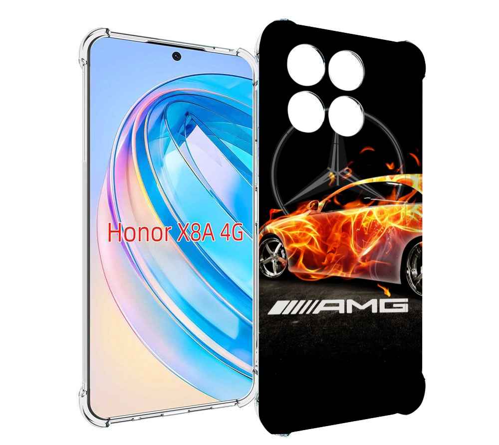 

Чехол MyPads АМГ мужской для Honor X8a, Tocco