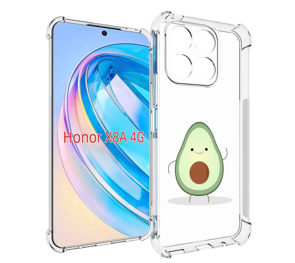 

Чехол MyPads Авокадик для Honor X8a, Tocco