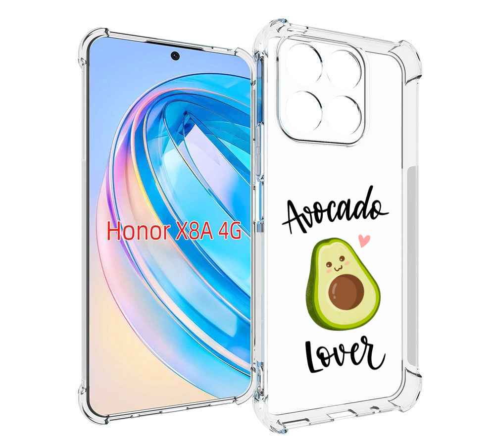 

Чехол MyPads Авокадо-любовь для Honor X8a, Tocco