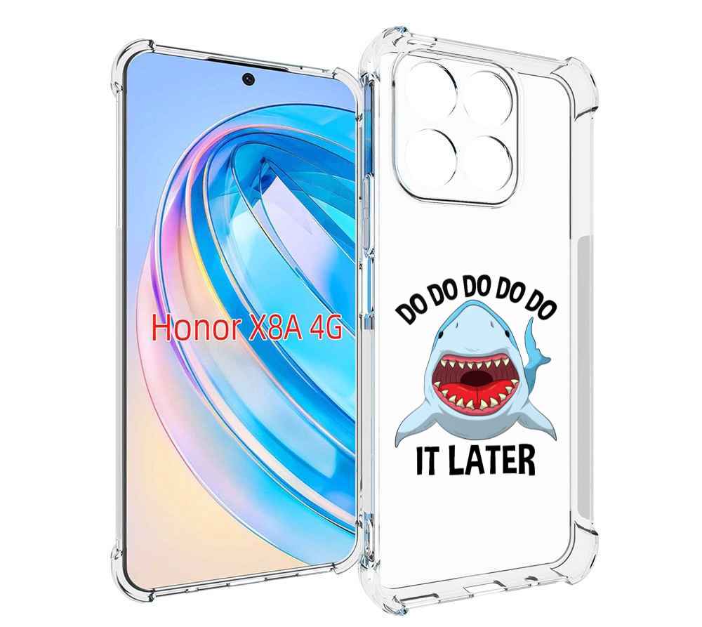 

Чехол MyPads Акула для Honor X8a, Tocco
