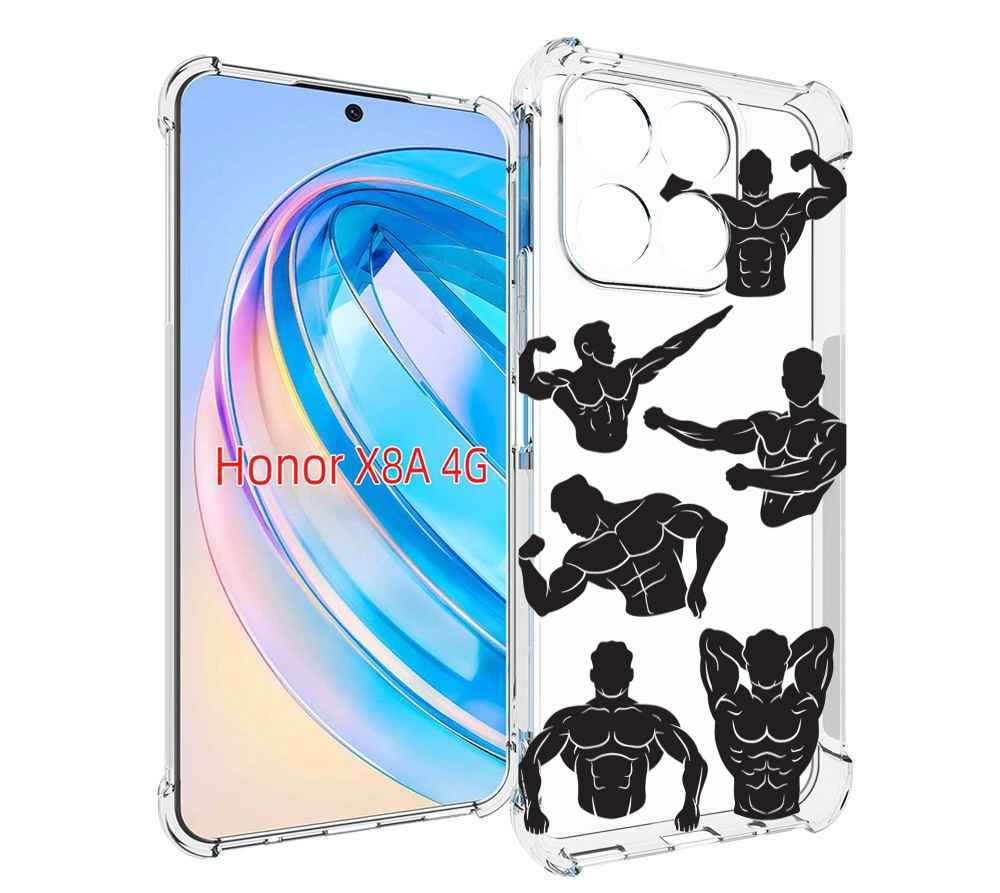 

Чехол MyPads Атлет мужской для Honor X8a, Tocco
