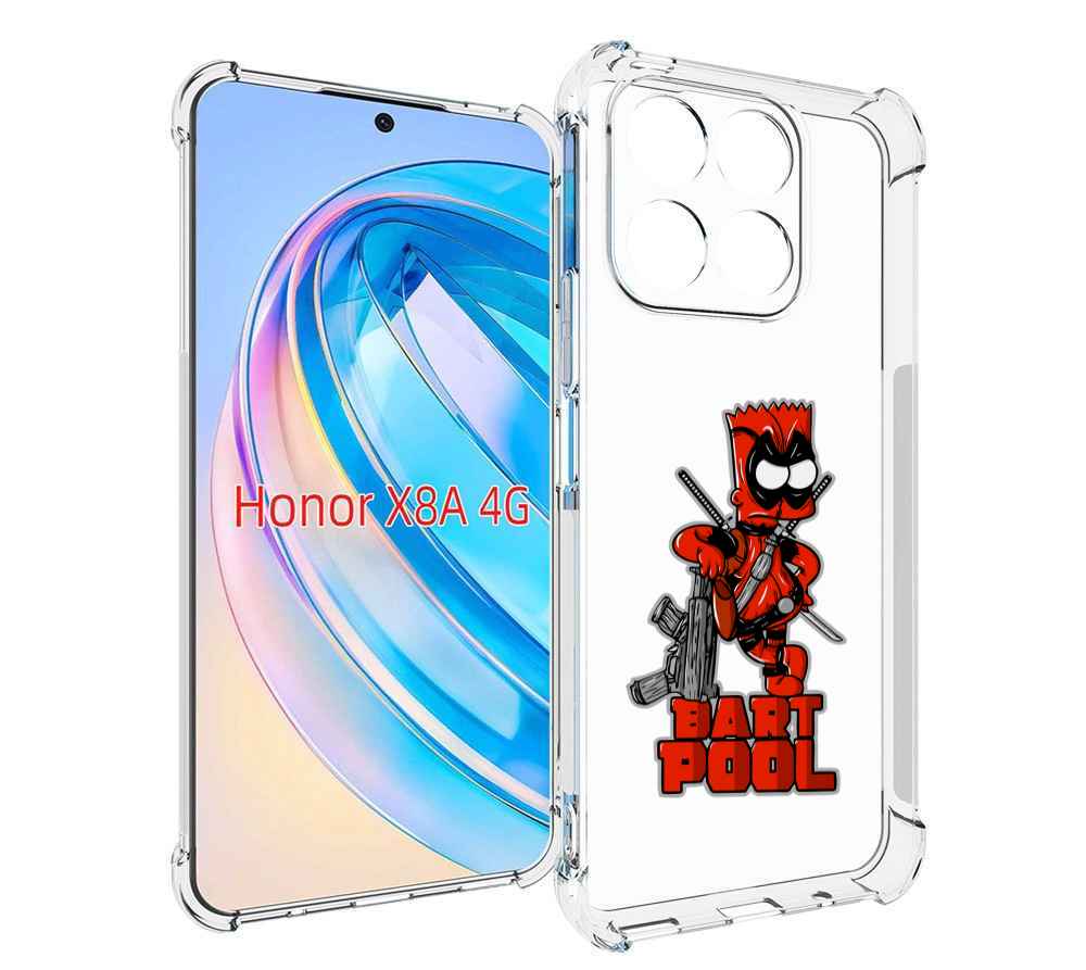 

Чехол MyPads Барт-Пул для Honor X8a, Tocco