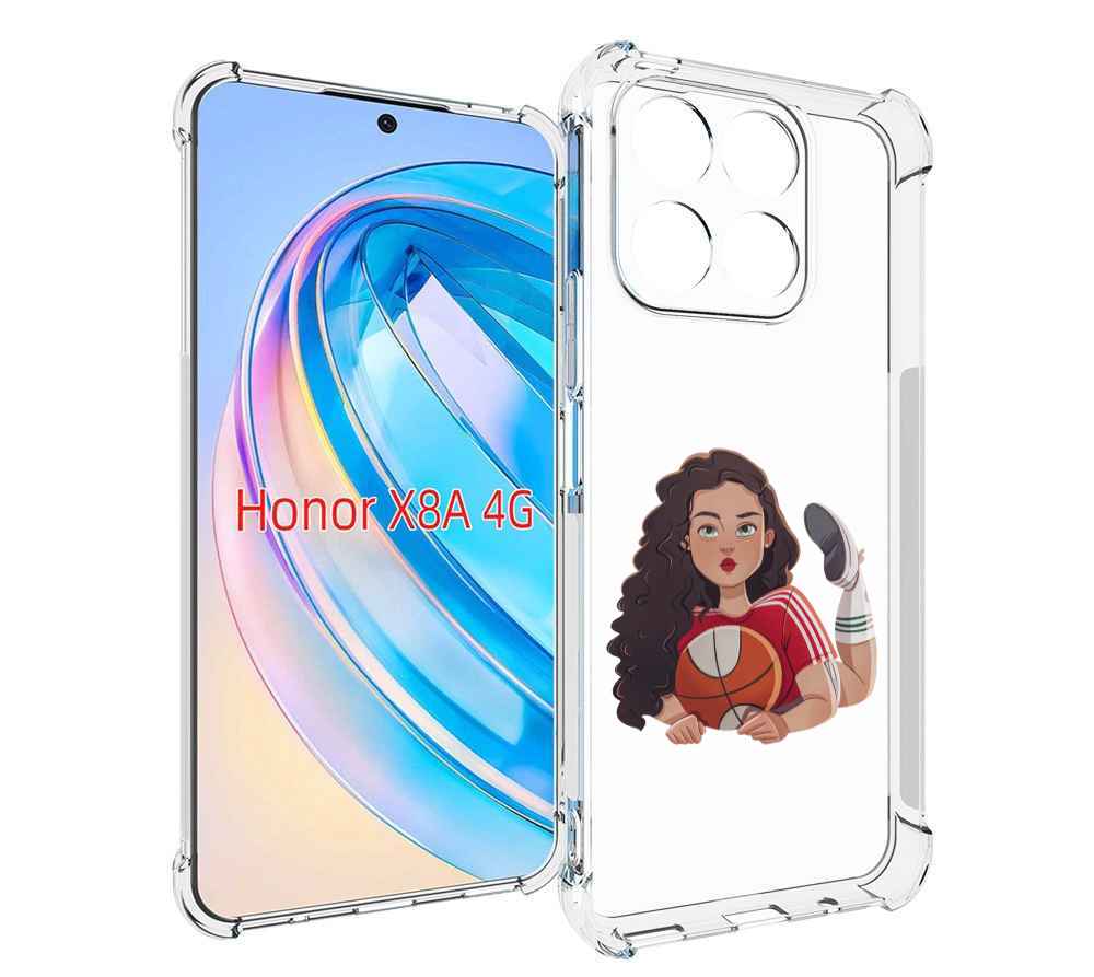 

Чехол MyPads Баскетболитска-в-гольфах женский для Honor X8a, Tocco