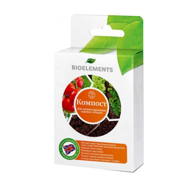 

Органическое удобрение Bioelements Компост 30 г х 3 шт.