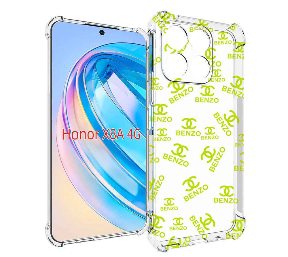 

Чехол MyPads Белый-Бензо для Honor X8a, Tocco