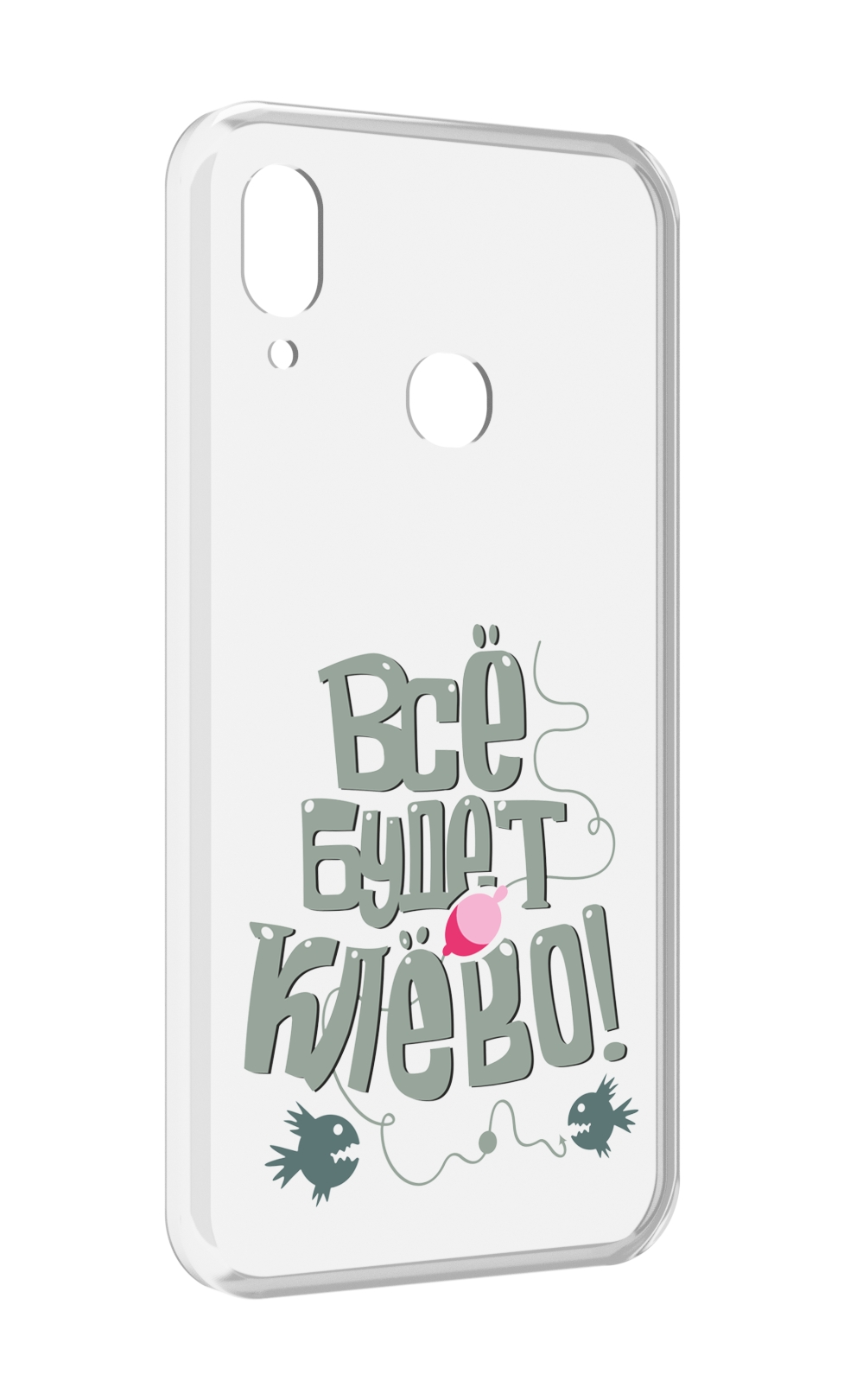 

Чехол MyPads все-будет-клево для BQ BQ-6040L Magic, Прозрачный, Tocco