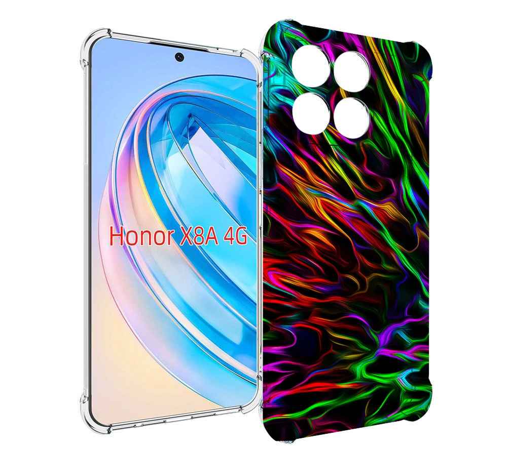 

Чехол MyPads Бензин для Honor X8a, Tocco