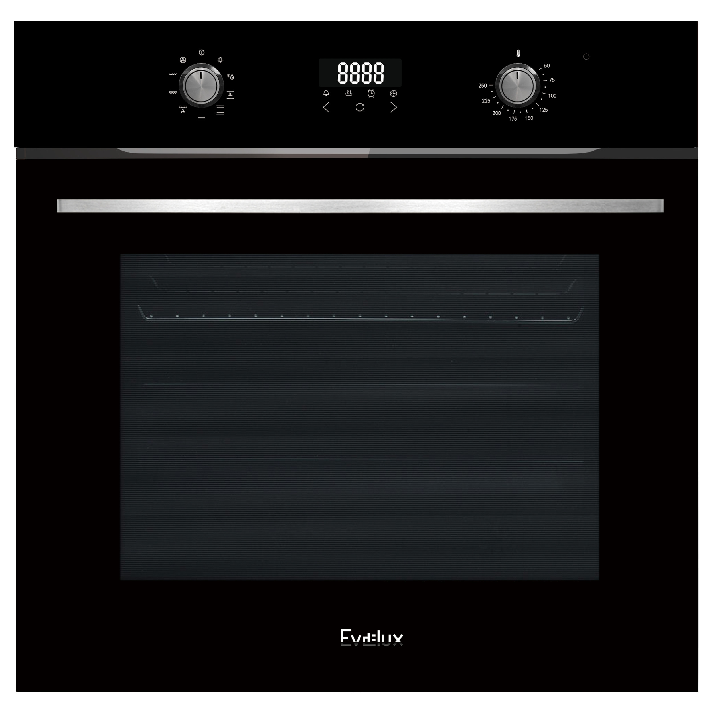 

Встраиваемый электрический духовой шкаф Evelux EO 635 PB черный, EO 635 PB