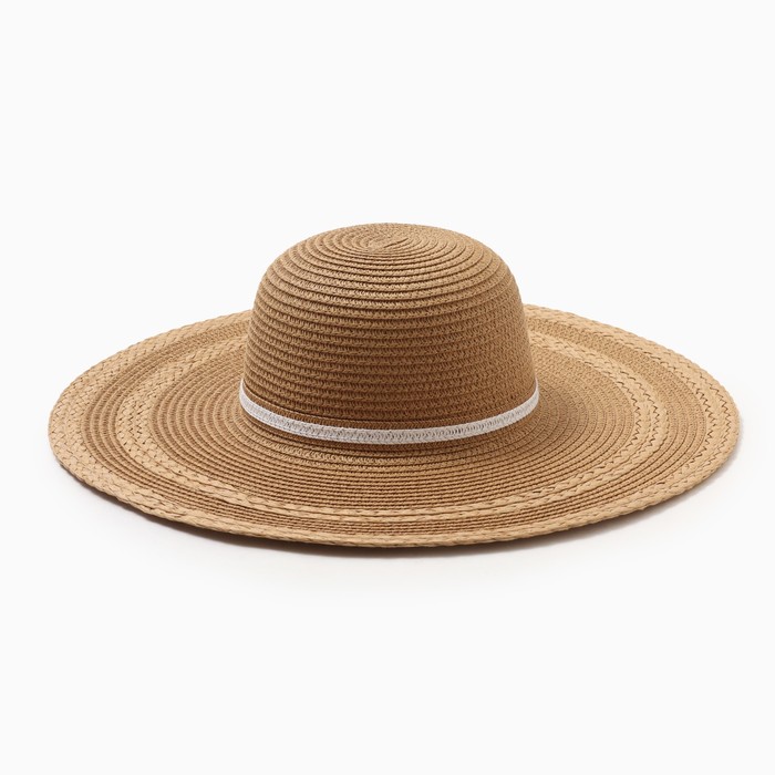 Шляпа женская MINAKU Beauty-37 светло-коричневая, р.58