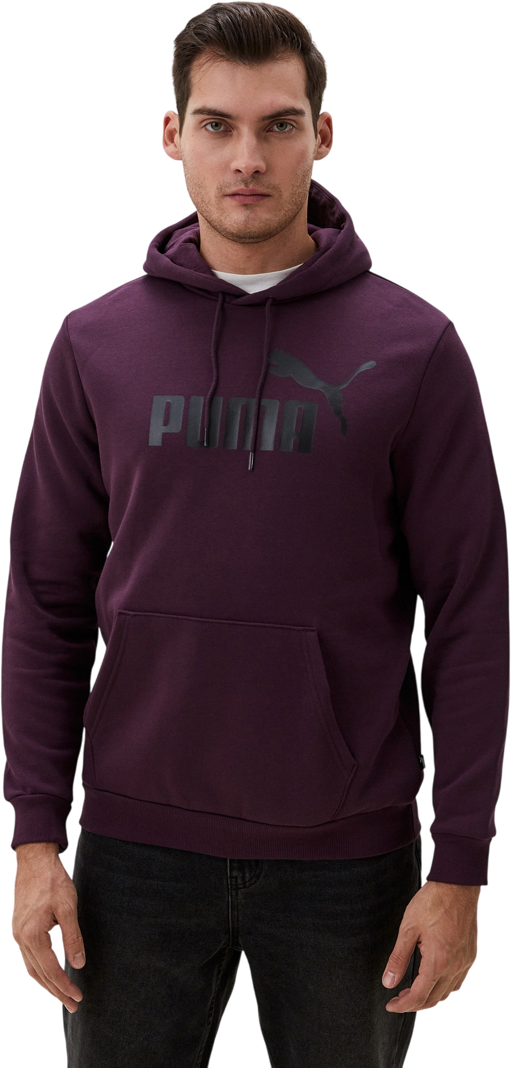 Худи мужское PUMA ESS Big Logo FL s синее S 4792₽